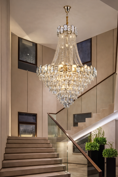 Mirova Modern Crystal Chandelier