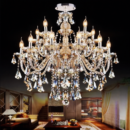 Zynella Italian K9 Candlestick Chandelie