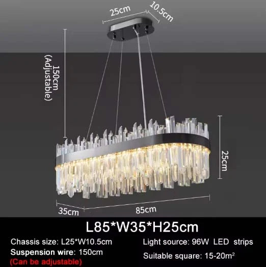 Ena Crystal Luxury Chandelier
