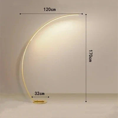 Halo Arc Led Floor Lamp