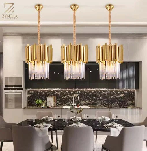 Elizabeth Modern Crystal Pendants