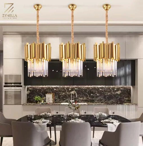 Elizabeth Modern Crystal Pendants
