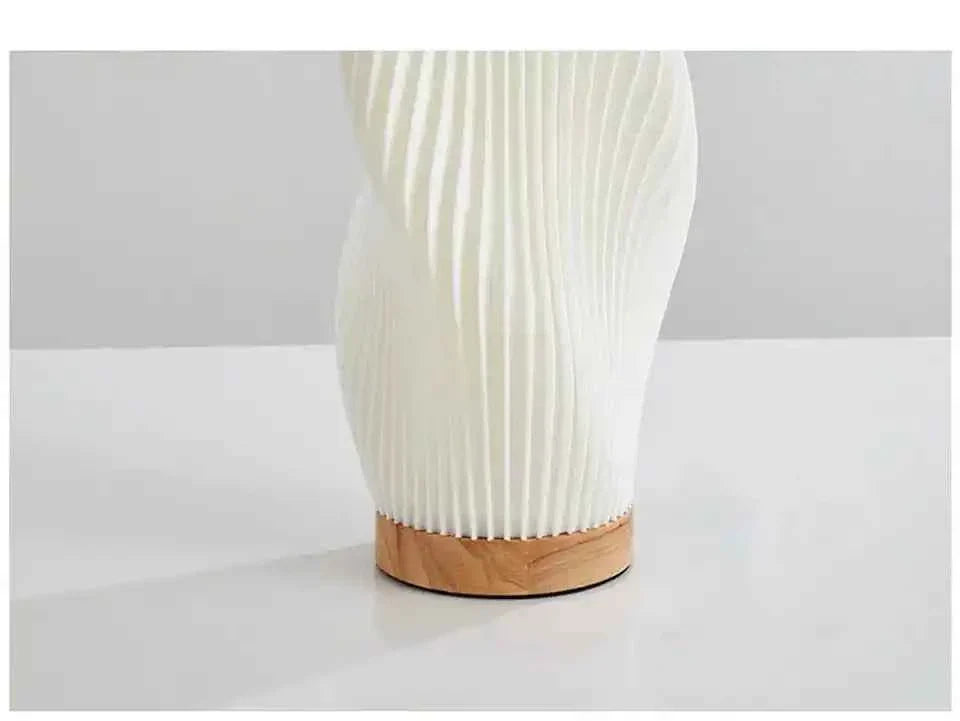Zynella Lunar Scribe: 3D-Printed Ambient Lamp with Artisan Wood Base