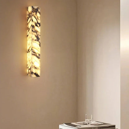 Mira Marble Minimalist Wall Light