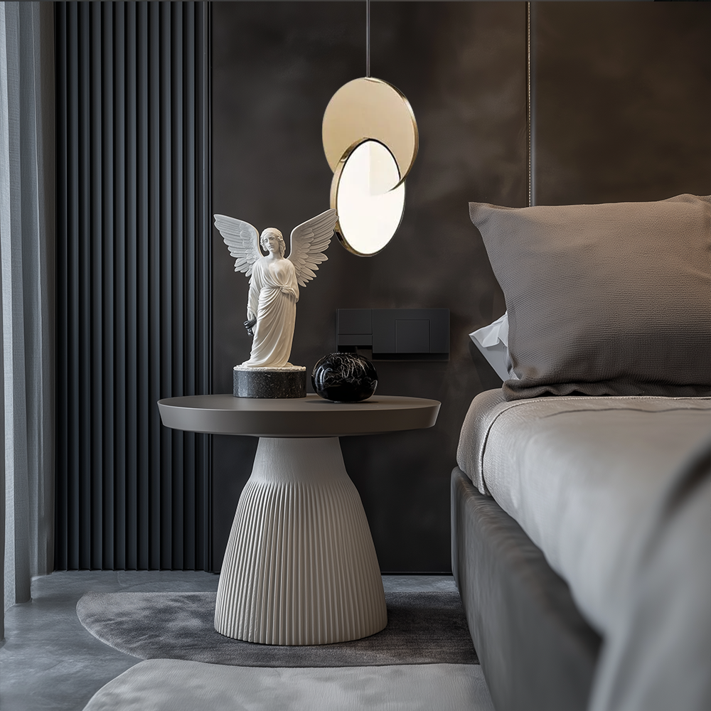 Armani Lamps Modern  Vintage Brass Accent Lighting - Zynella