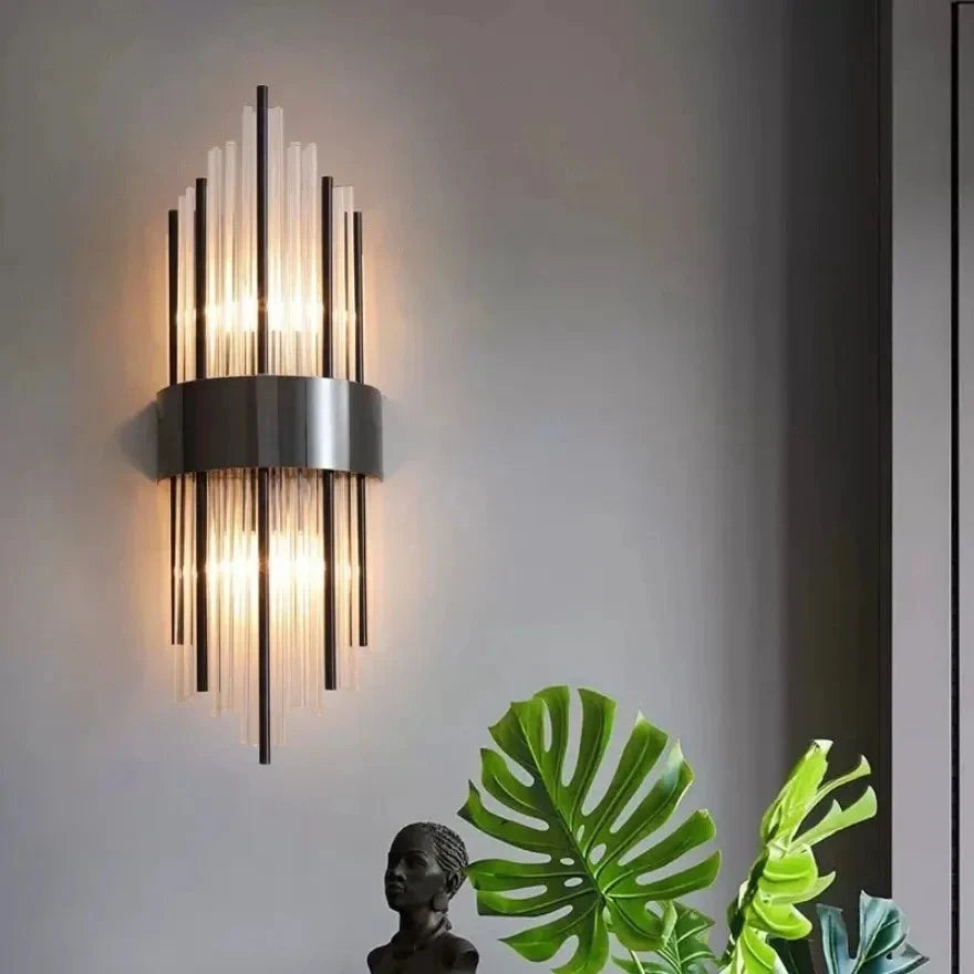 Melanie Crystal Modern Wall Lamp