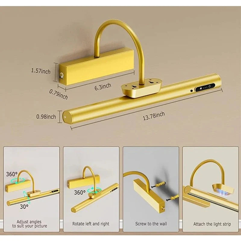 Martin LED Wall Lamp for photo frames