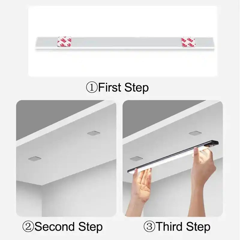 Zynella Stealth: Ultra-Slim Wireless Motion Sensor LED Strip