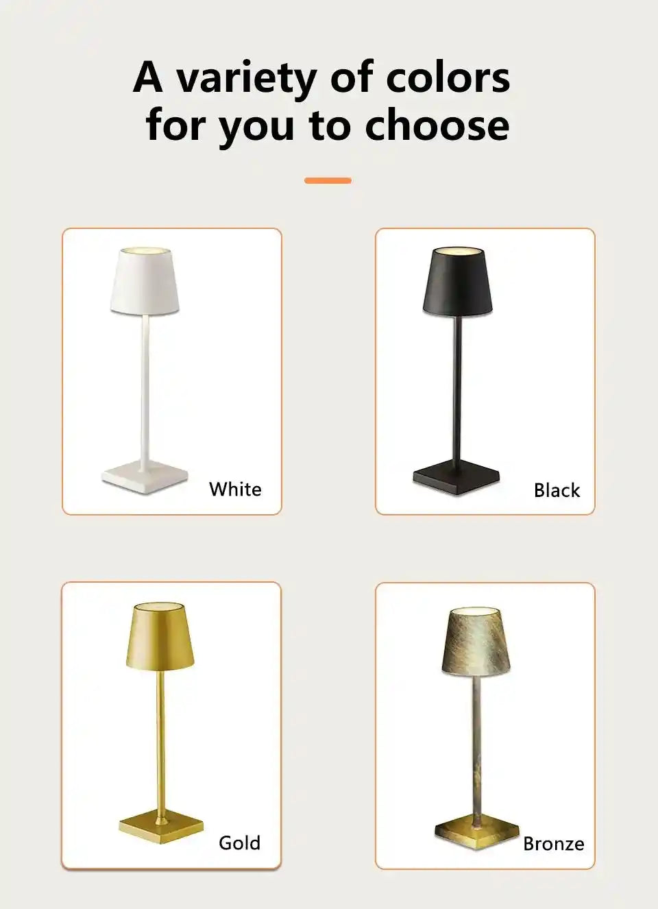 Zynella Nomad: 3-Color Cordless LED Ambient Lamp