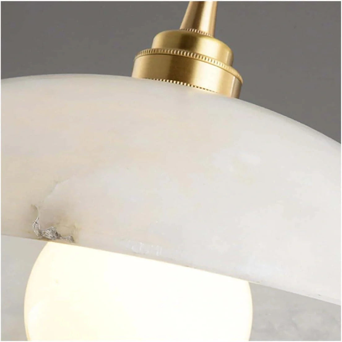 Inigo Marble Alabaster Hanging Lamps