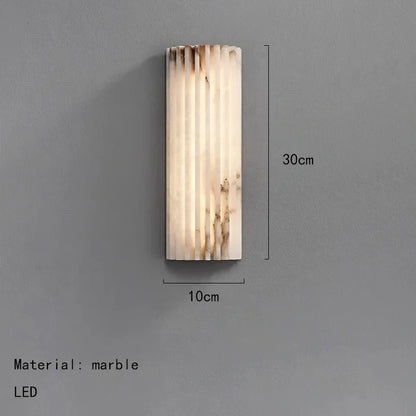 Marlen Marble Light Fitting Wall Sconce