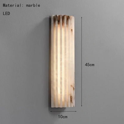 Marlen Marble Light Fitting Wall Sconce