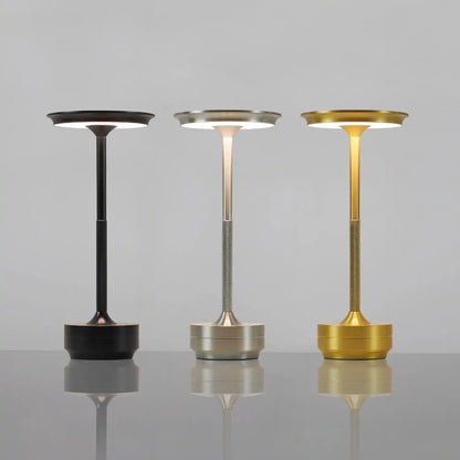Zynella Aura: Professional Metal Cordless Table Lamp