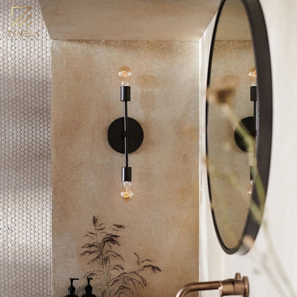 Luxe-Line Twin Sconce
