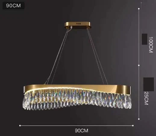 Brunel Oval Elegant Chandelier