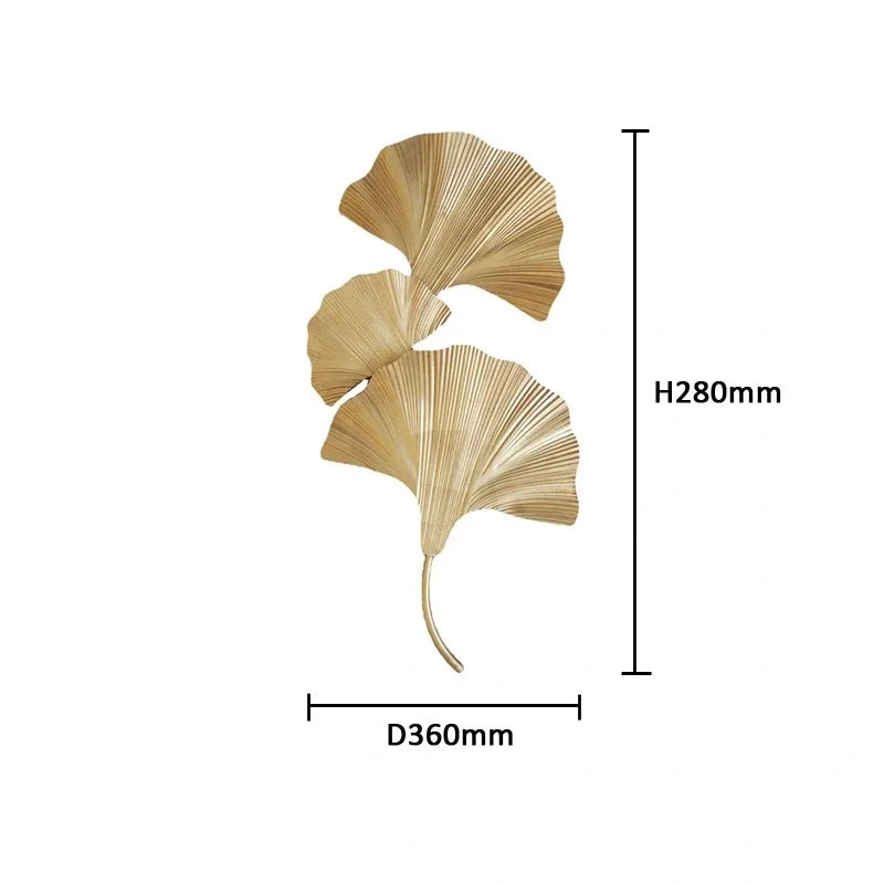 Wild Leaf Wall Lamp Modern Decorative Wall Light