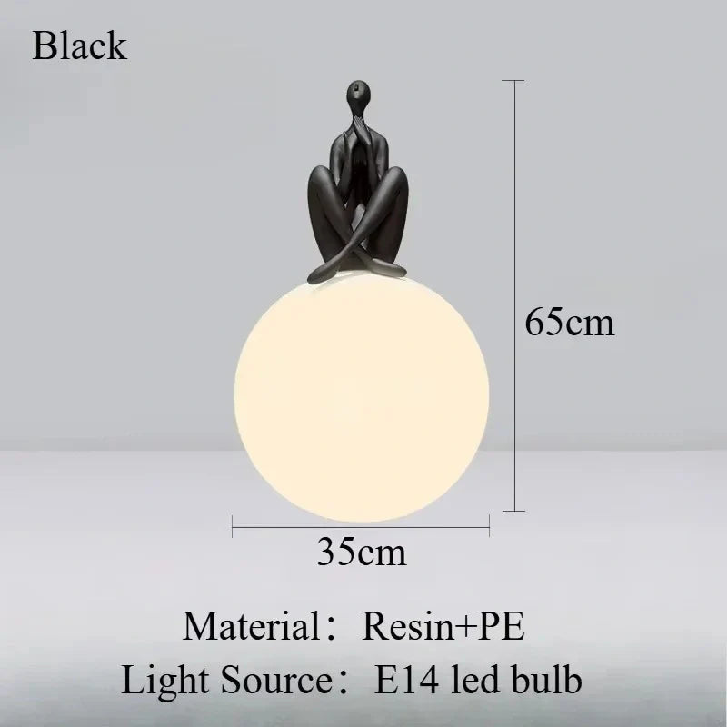 Elysian Embrace Sculpture Lamp
