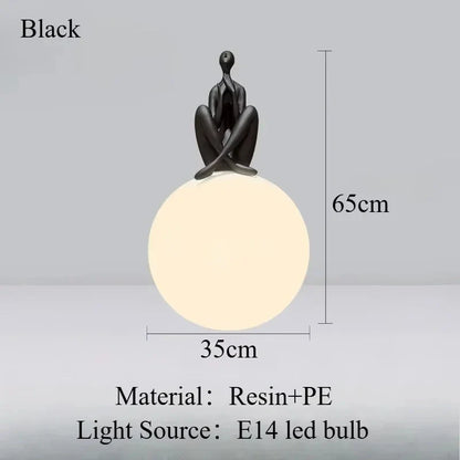 Elysian Embrace Sculpture Lamp