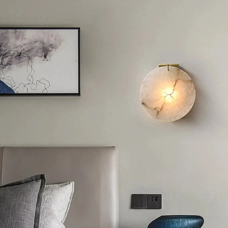 Lioma Marble Luxury Wall Lamp