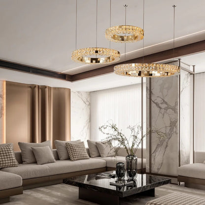 Grace Ring Modern Chandelier