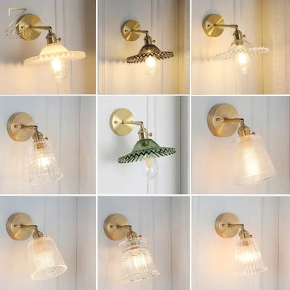 Leonardo Glass Modern Wall Lamp