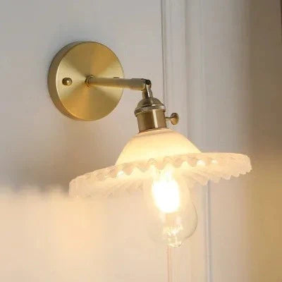 Leonardo Glass Modern Wall Lamp