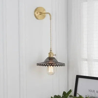 Leonardo Glass Modern Wall Lamp
