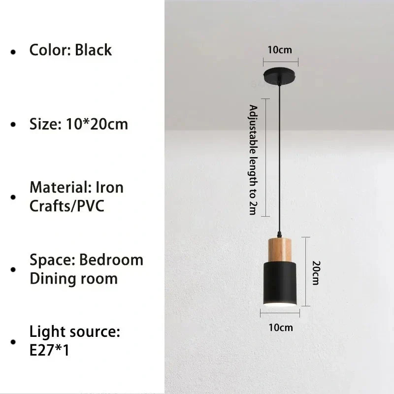 Elsa Wooden Accent Light Pendants