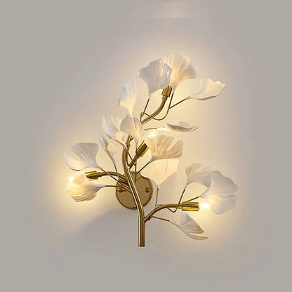 Jenifer Leaf Modern Wall Lamp