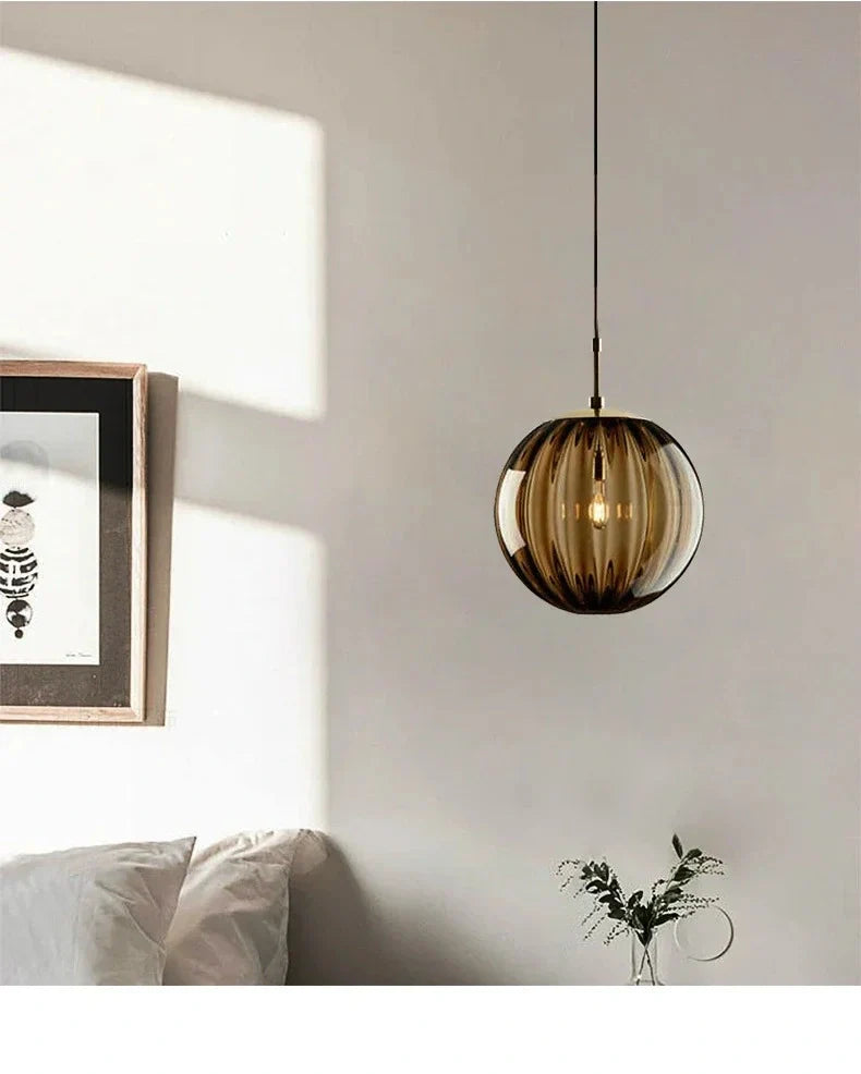 Zynella Bali Bubble Glass Pendants