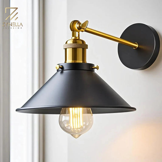 Hunter Industrial Wall Lamp