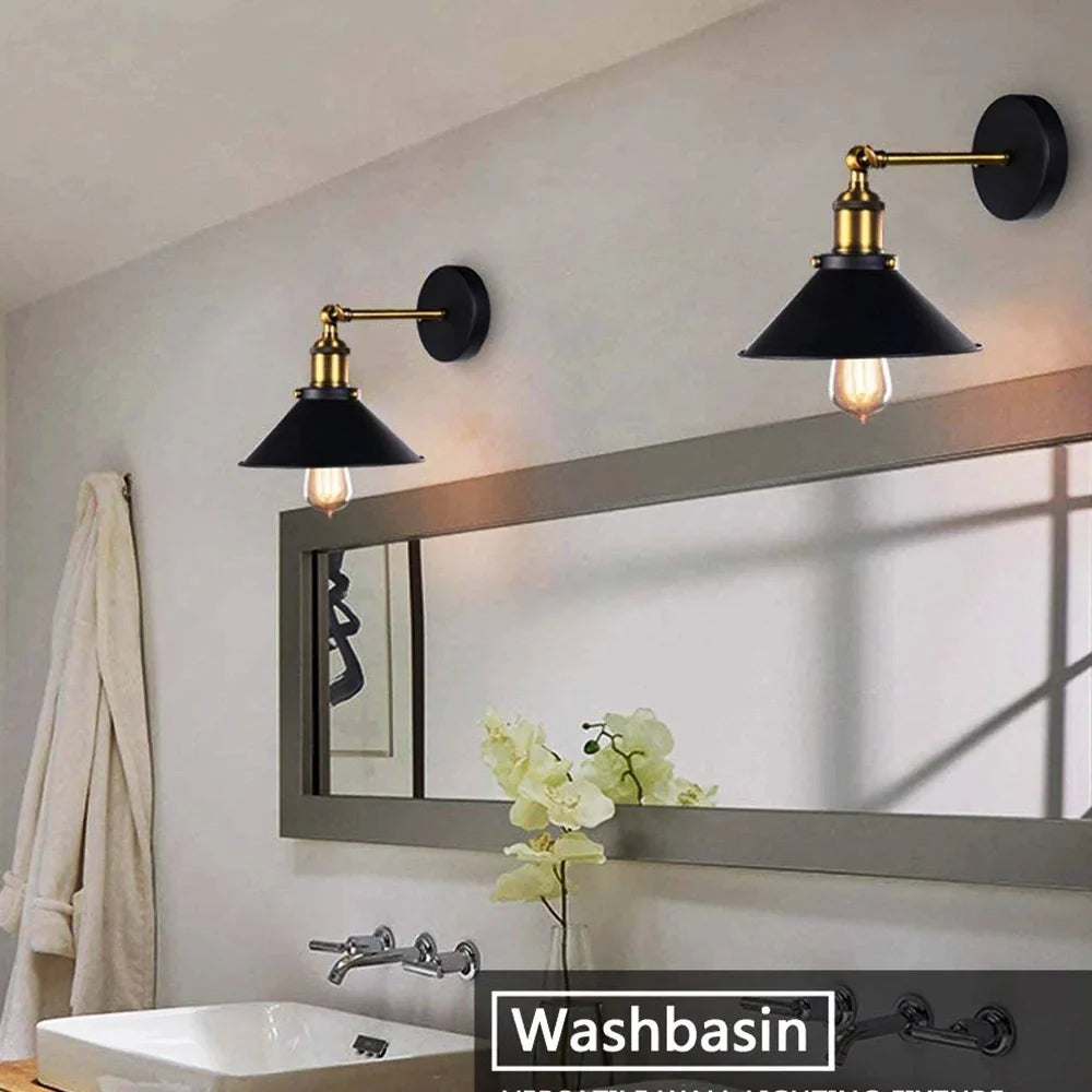 Hunter Industrial Wall Lamp