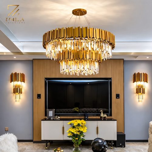 Queen Elizabeth Modern Scandinavian Chandelier | Zynella Interior
