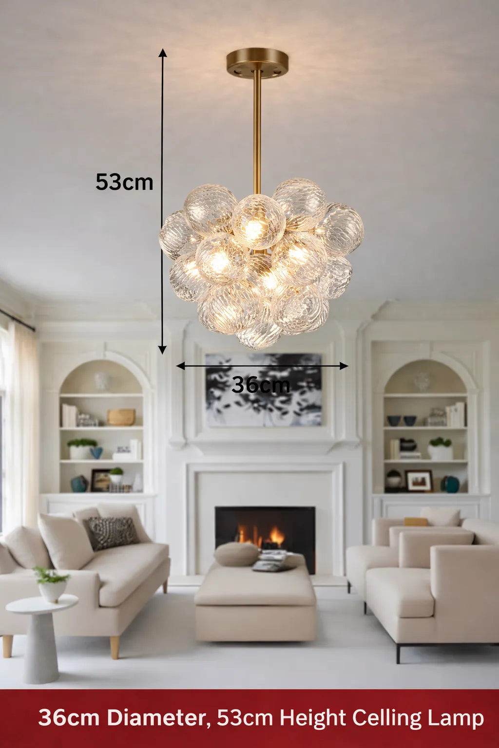 Zynella Bubble Chandelier