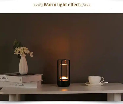 Zynella Lantern: Premium Crystal & Aluminum Alloy Cordless Lamp