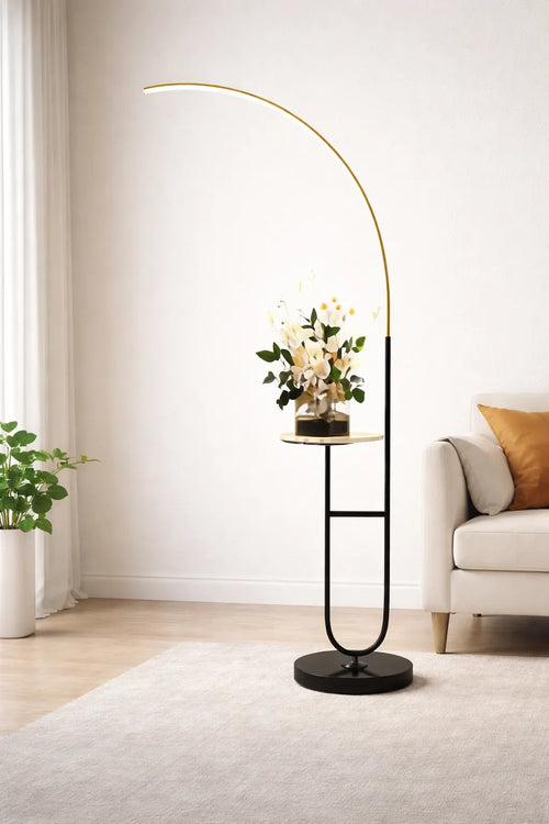 Klevin Marble Tray Modern Floor Lamp