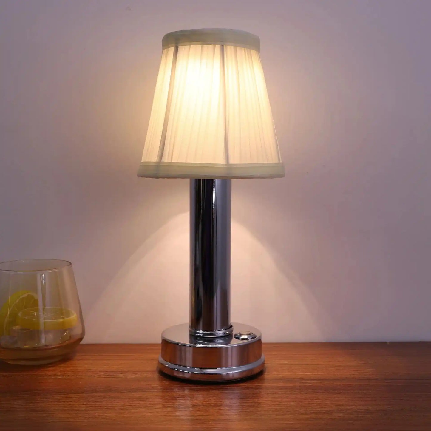 Zynella Aura Scholar: Modern Industrial Cordless Table Lamp