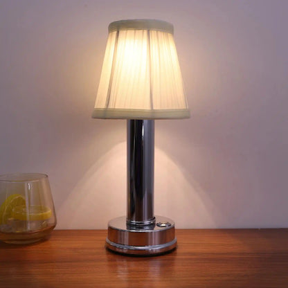 Zynella Aura Scholar: Modern Industrial Cordless Table Lamp