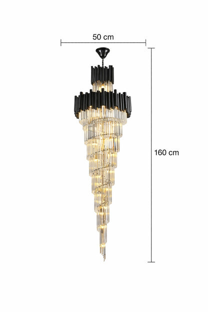 New York Black  Royal Chandelier