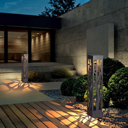 NeonSage Outdoor Solar Modern Lights
