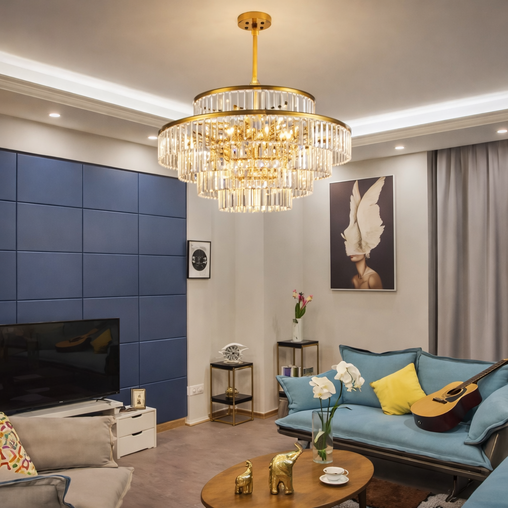 Mina Crystal Chandelier