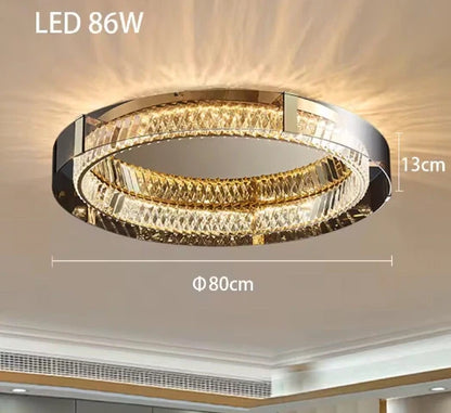 Harlow Crystal Modern Ceiling Light