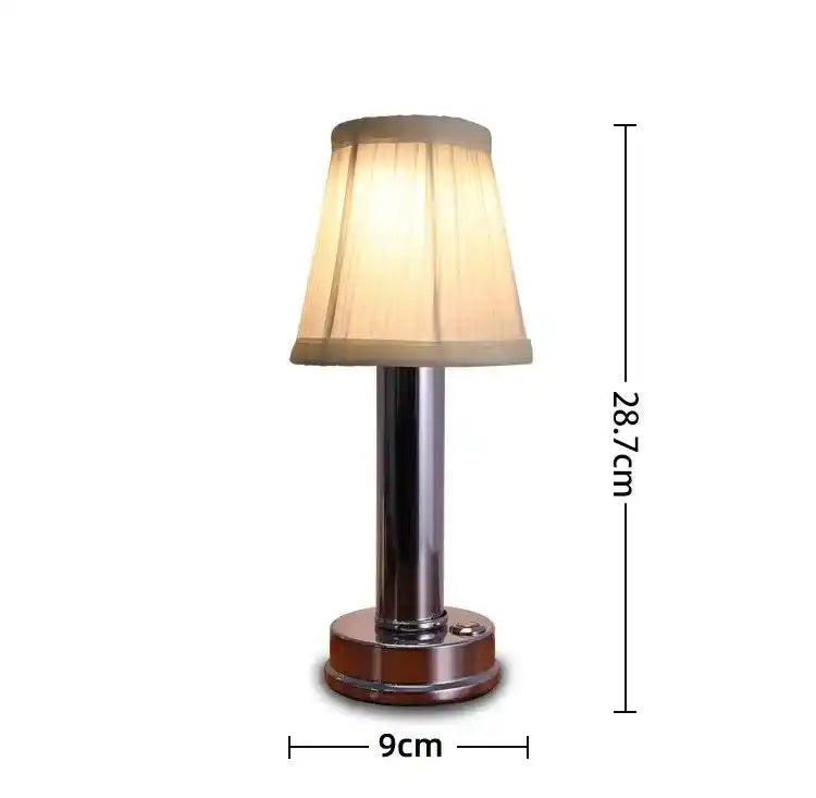Zynella Aura Scholar: Modern Industrial Cordless Table Lamp