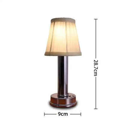 Zynella Aura Scholar: Modern Industrial Cordless Table Lamp