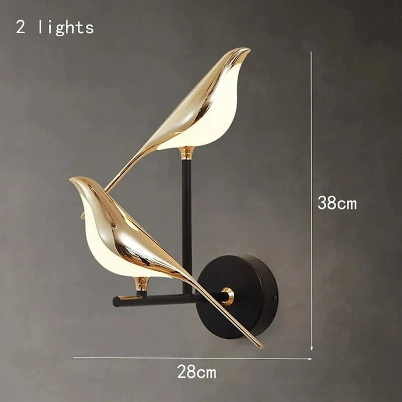 Golden hummingbird Accent Lighting