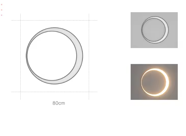 Zynella Eclipse Outdoor Wall Lamp