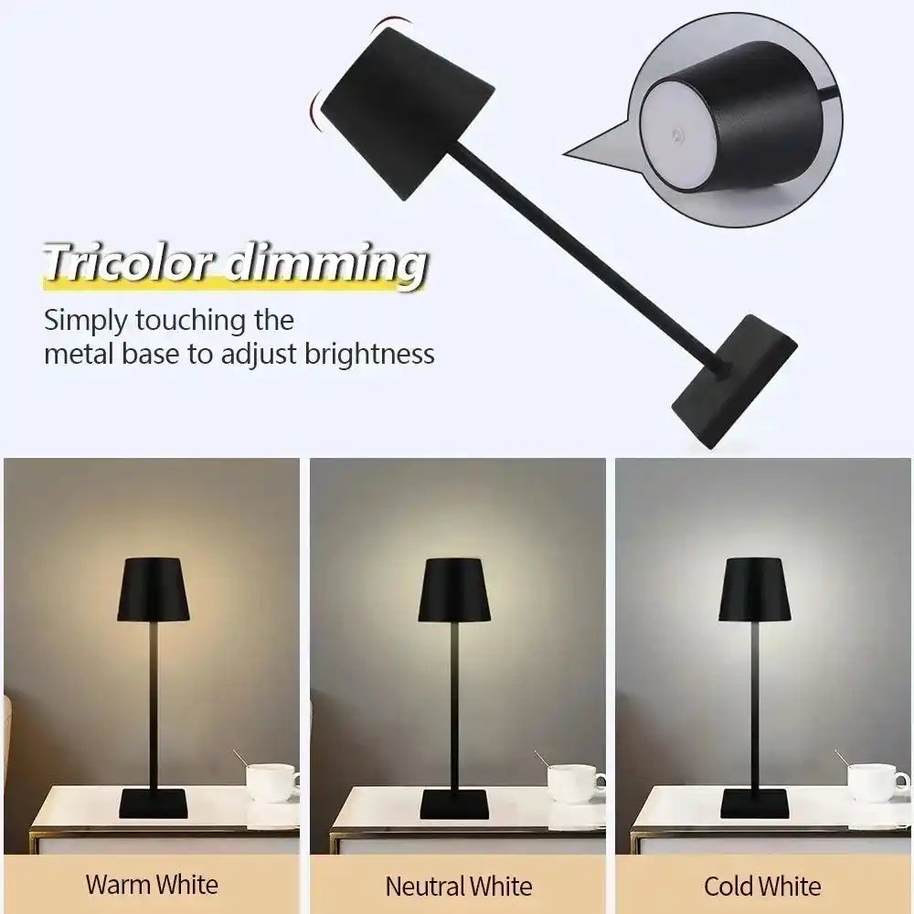Zynella Nordik: Tall Scandinavian Waterproof Cordless LED Lamp