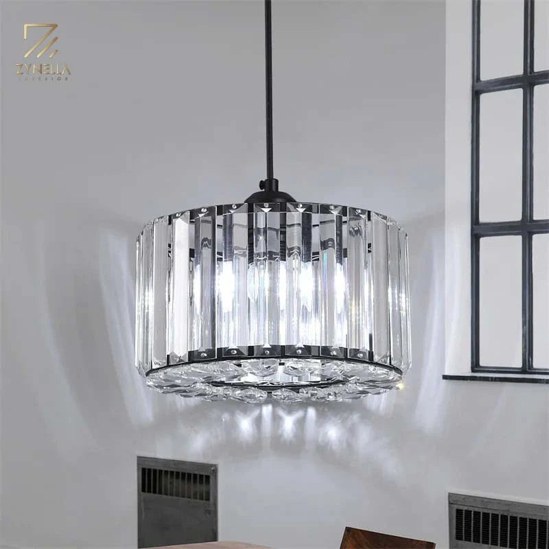 Danielle Crystal Pendant Modern