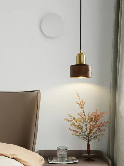 Oakflare Wooden Wall Lamp