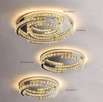 Hampstead Crystal Modern Chandelier